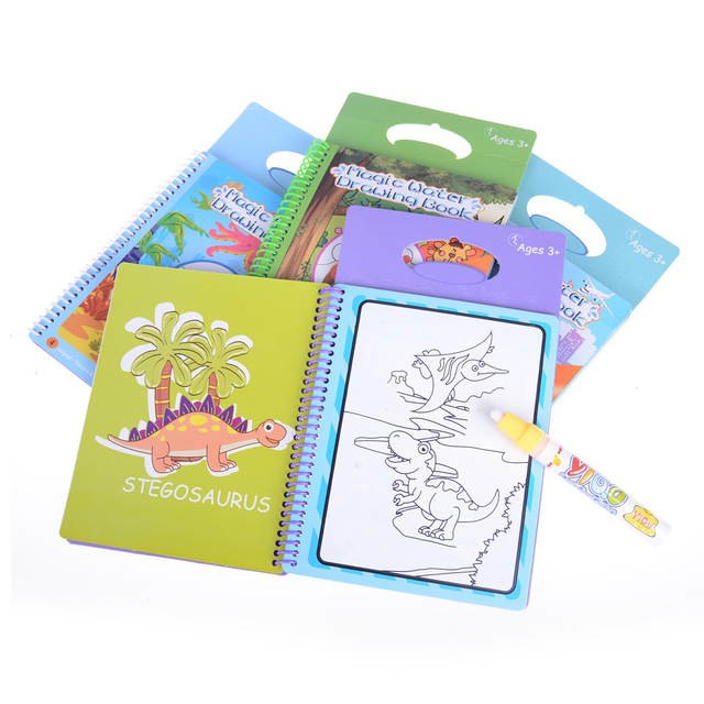 640x640 Online Shop Animals Dinosaur Transportation Drawing Book Magic - Dinosaur Drawing Book