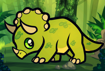 350x238 how to draw how to draw a triceratops for kids - Dinosaur Drawing For Kids
