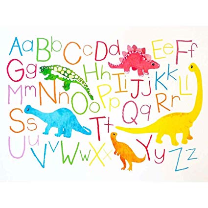 425x425 Wee Blue Coo Paintings Drawing Children Kids Dinosaur Alphabet - Dinosaur Drawing For Kids