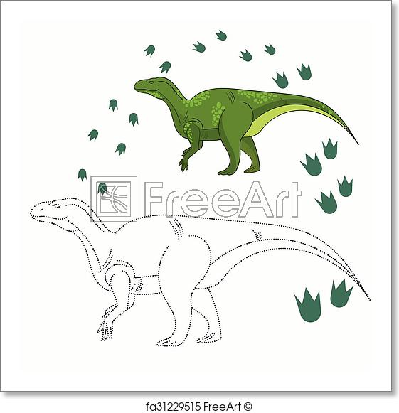 561x581 free art print of educational game connect dots to draw dinosaur - Dinosaur Drawing Game