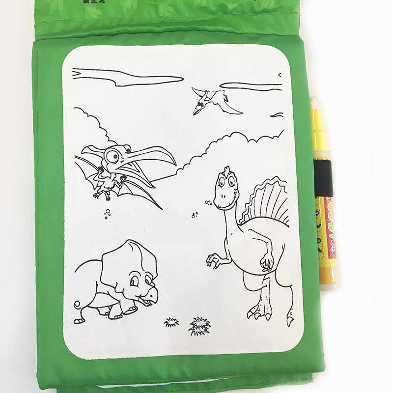 800x800 Detail Feedback Questions About Magic Water Drawing Cloth Book - Dinosaur Drawing Images