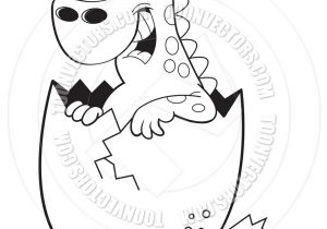 300x210 dinosaur egg drawing line drawing of a dinosaur hatching from egg - Dinosaur Egg Drawing