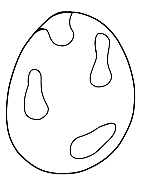 541x710 Drawing Egg Dinosaur Transparent Png Clipart Free Download - Dinosaur Egg Drawing