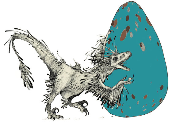 600x400 the great speckled dinosaur egg - Dinosaur Egg Drawing