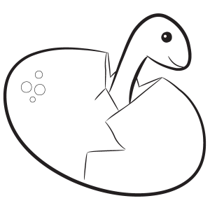 300x300 dino egg dinosaur coloring, dinosaur coloring - Dinosaur Egg Drawing