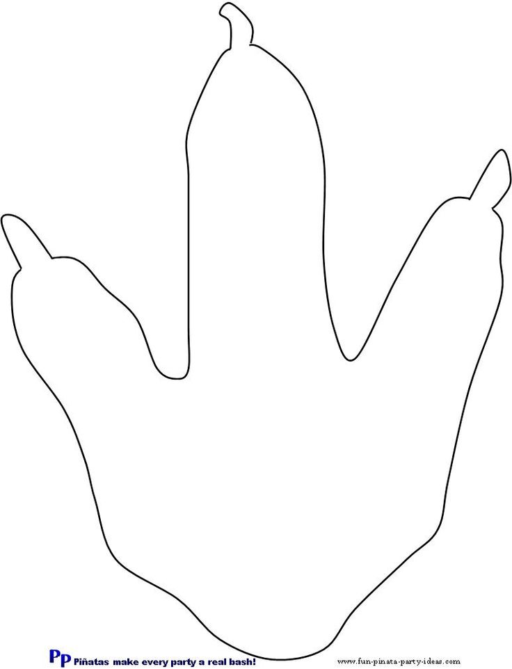 736x962 Dinosaur Footprints - Dinosaur Footprint Drawing