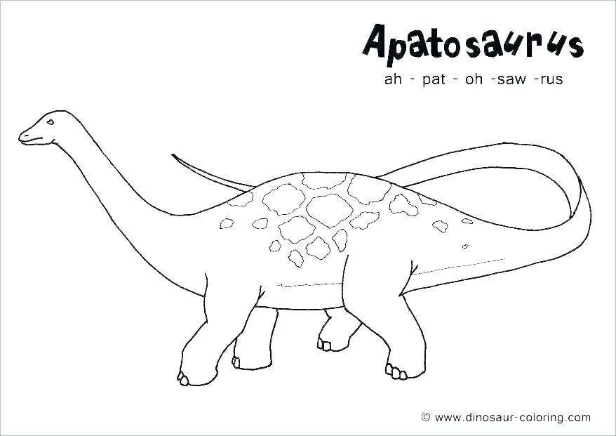 dinosaur fossil coloring pages