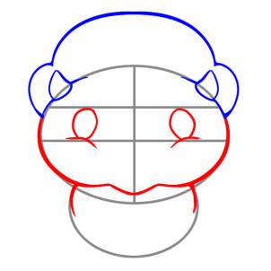 302x302 How To Draw How To Draw A Simple Dinosaur - Dinosaur Head Drawing