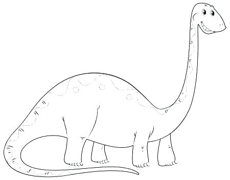 dinosaur outline