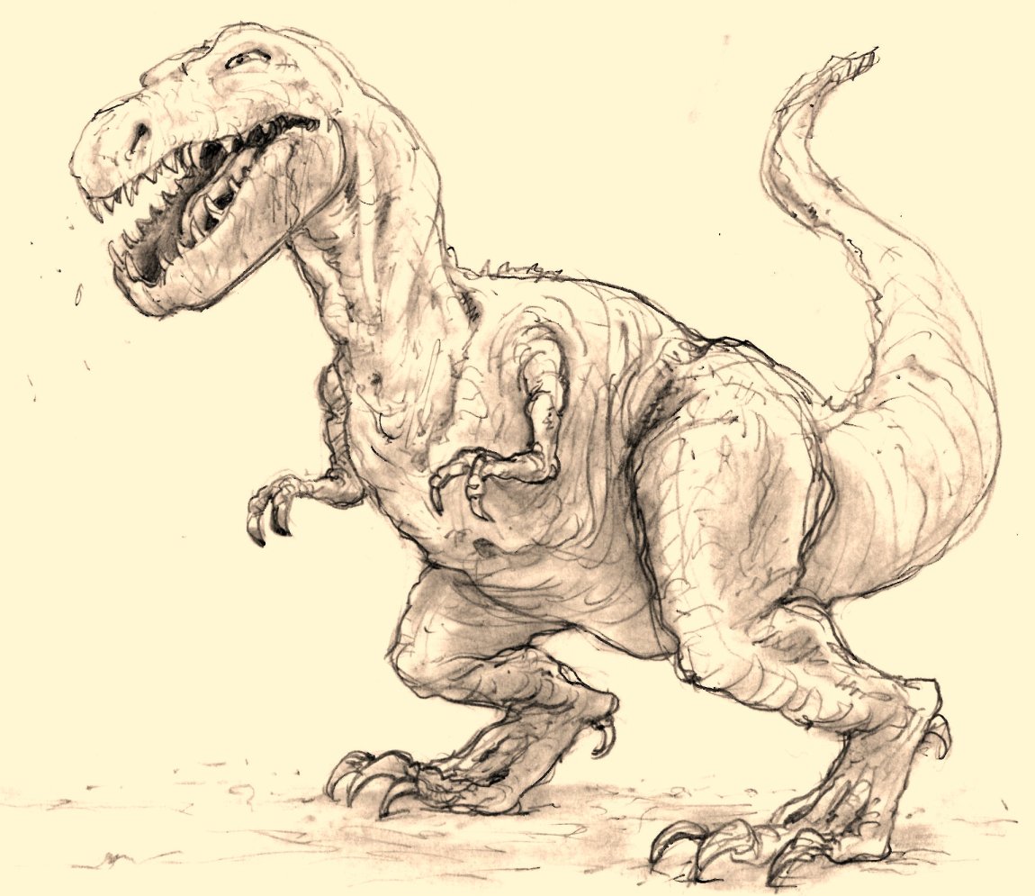 Крутые рисунки динозавров