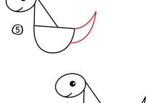 300x210 Dinosaur Kids Drawing How To Draw A Dinosaur With Shapes - Dinosaurs For Kids Drawing