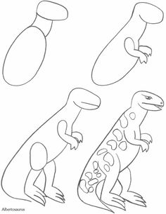 236x305 best how to draw dinosaurs images dinosaurs, dinosaur drawing - Dinosaurs For Kids Drawing