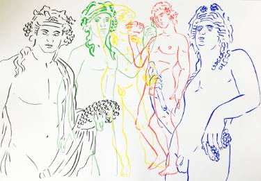 375x261 Dionysus Collection Saatchi Art - Dionysus Drawing