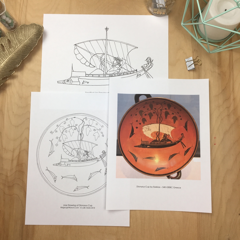 1000x1000 Dionysus Cup - Dionysus Drawing