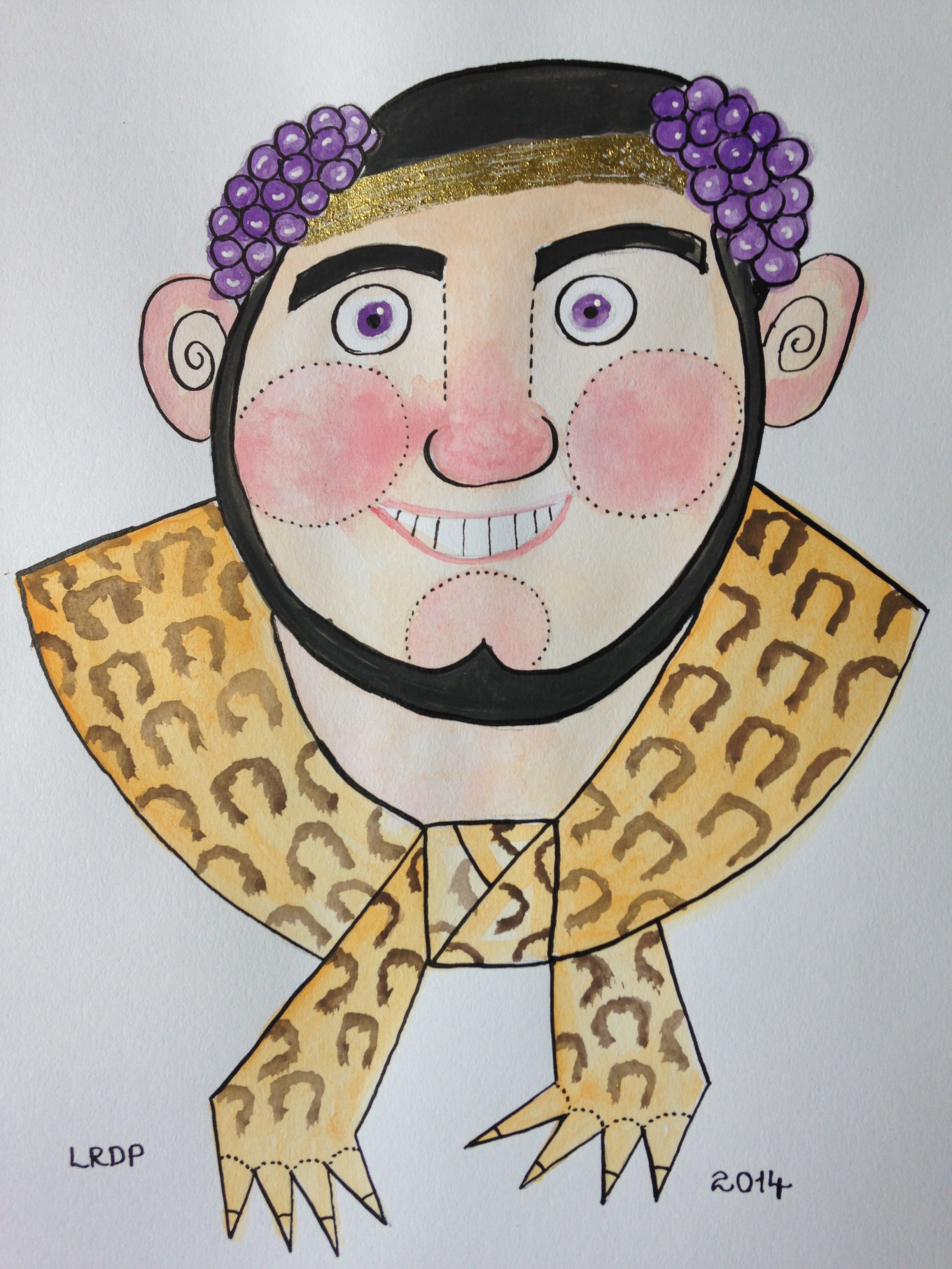 2448x3264 Drawings In Days - Dionysus Drawing