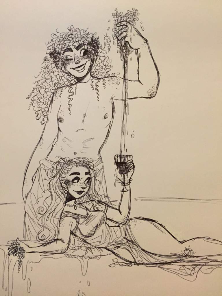 768x1024 dionysus art request aphrodite pagans witches amino - Dionysus Drawing