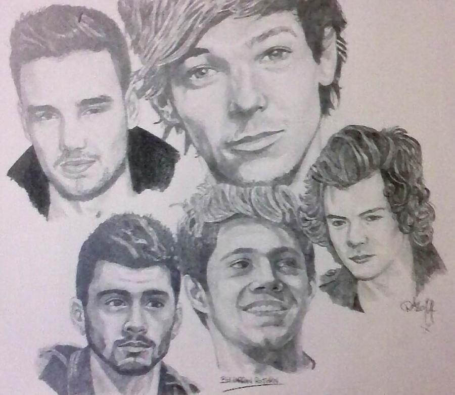 900x782 One Direction Drawing - Direction Drawing