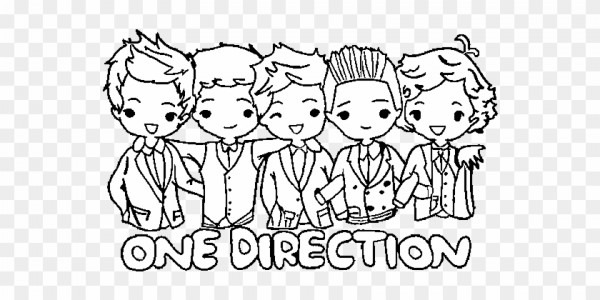 600x300 One Direction Drawings - Direction Drawing