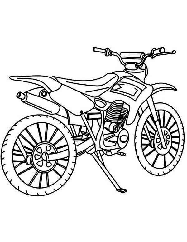 600x775 Dirt Bike Coloring Pages Elegant How To Draw A Bike Step - Dirt Bike Drawing
