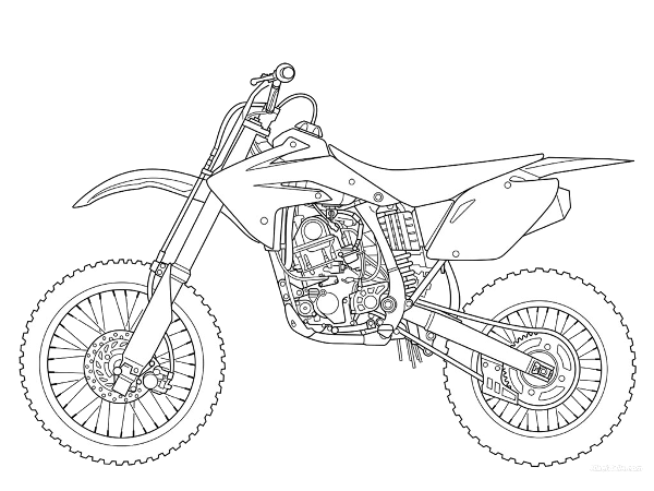 Dirt Bike Drawing Step By Step at PaintingValley.com | Explore