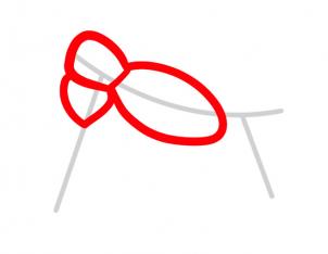 302x234 How To Draw How To Draw A Motorcycle For Kids - Dirt Bike Drawing Step By Step