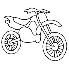 236x236 best dirt bike images appliques, feltro, painting - Dirt Bike Drawing Step By Step