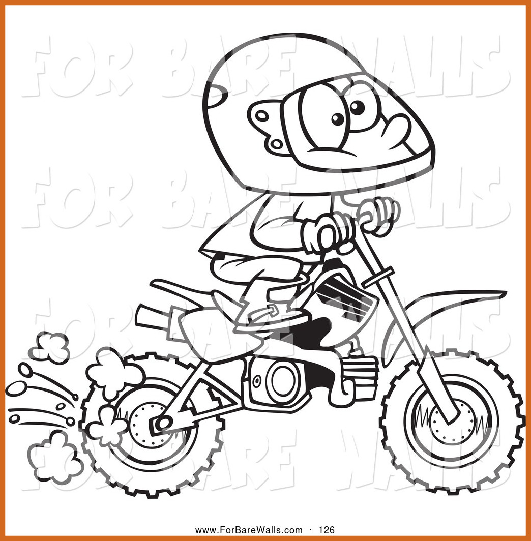 1044x1064 dirt bike coloring pages printable drawing step - Dirt Bike Drawing Step By Step