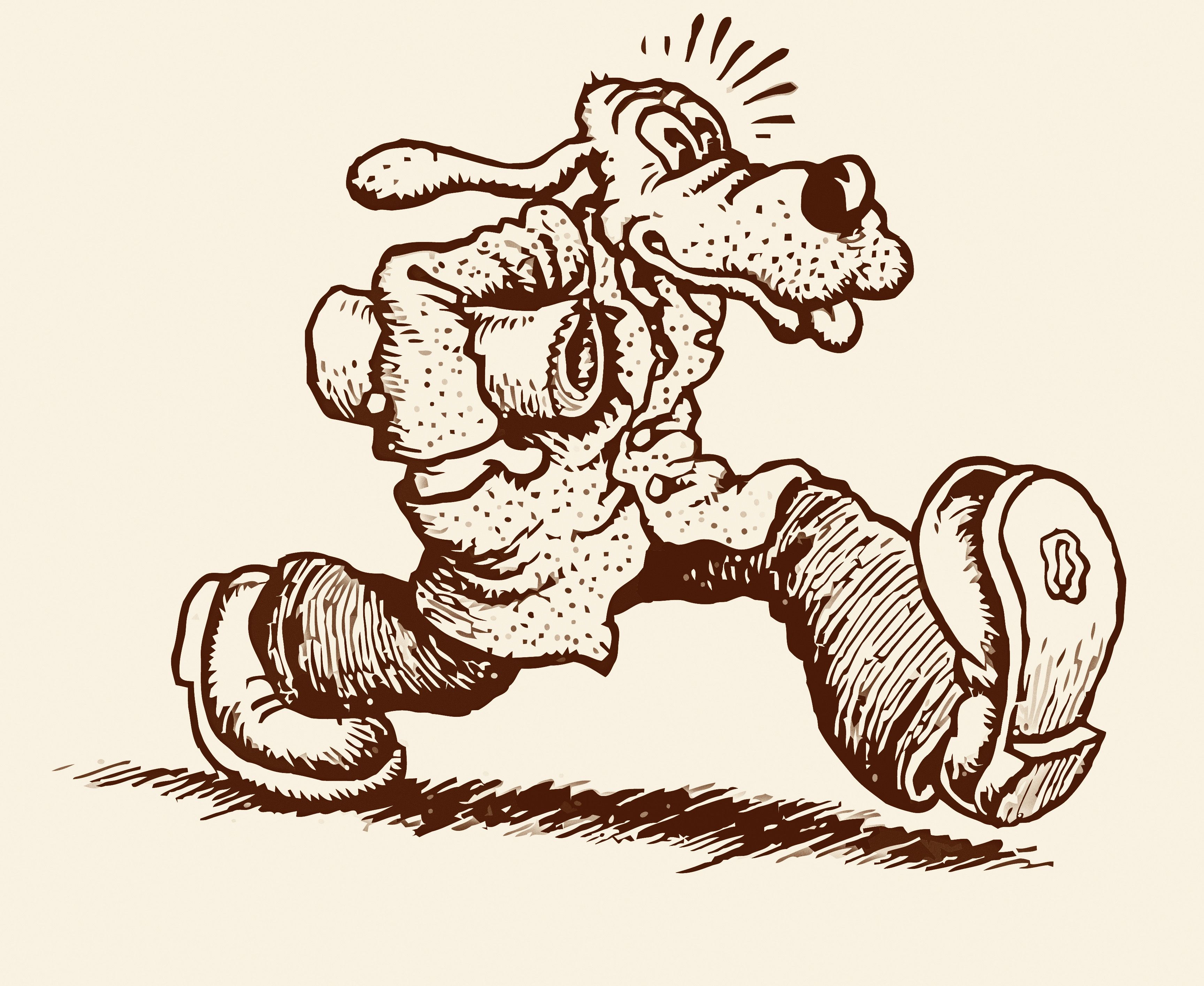 3455x2828 Dirty Dog From Zap Comix - Dirty Dog Drawing