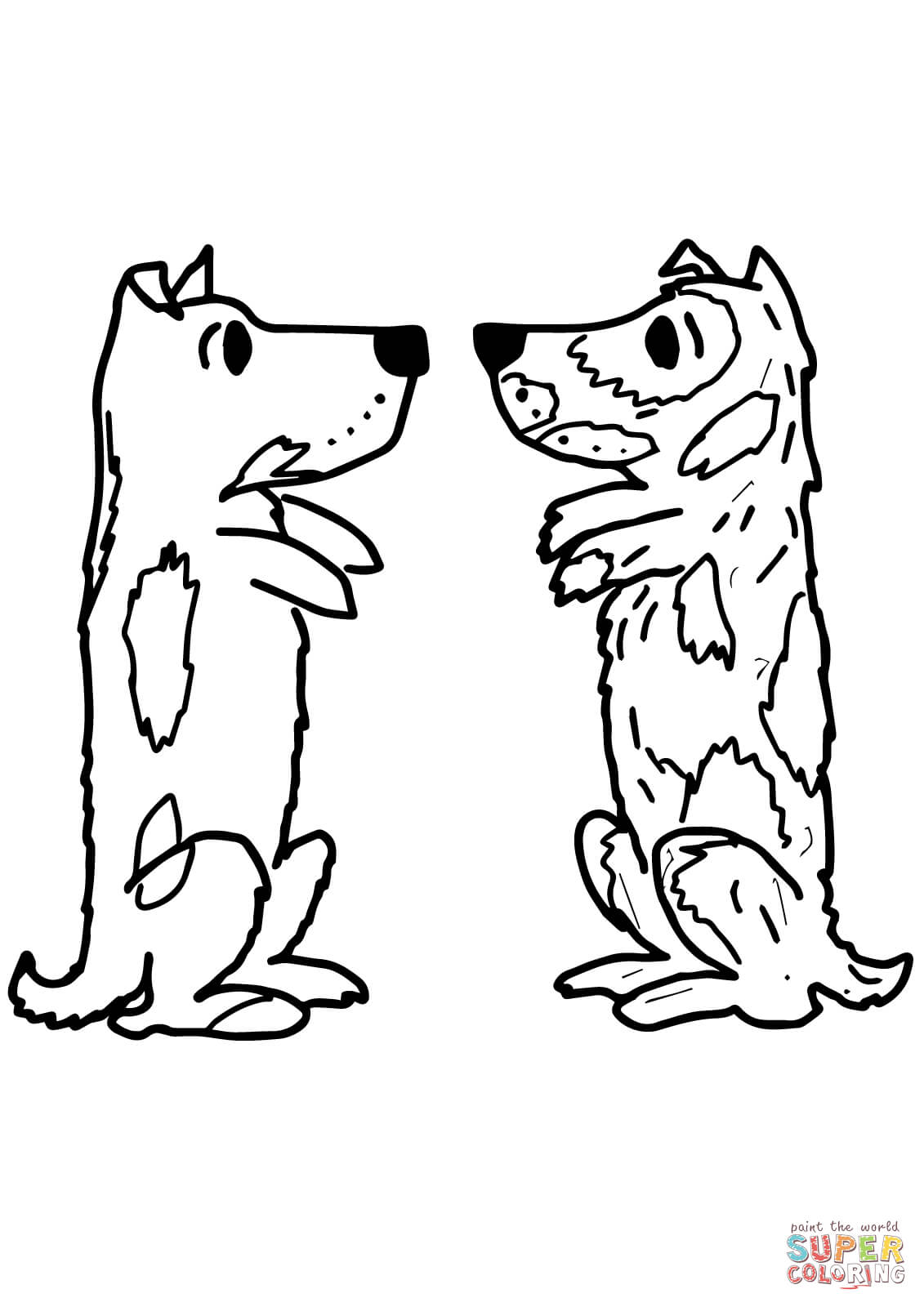 1131x1600 Harry The Dirty Dog Coloring Page - Dirty Dog Drawing