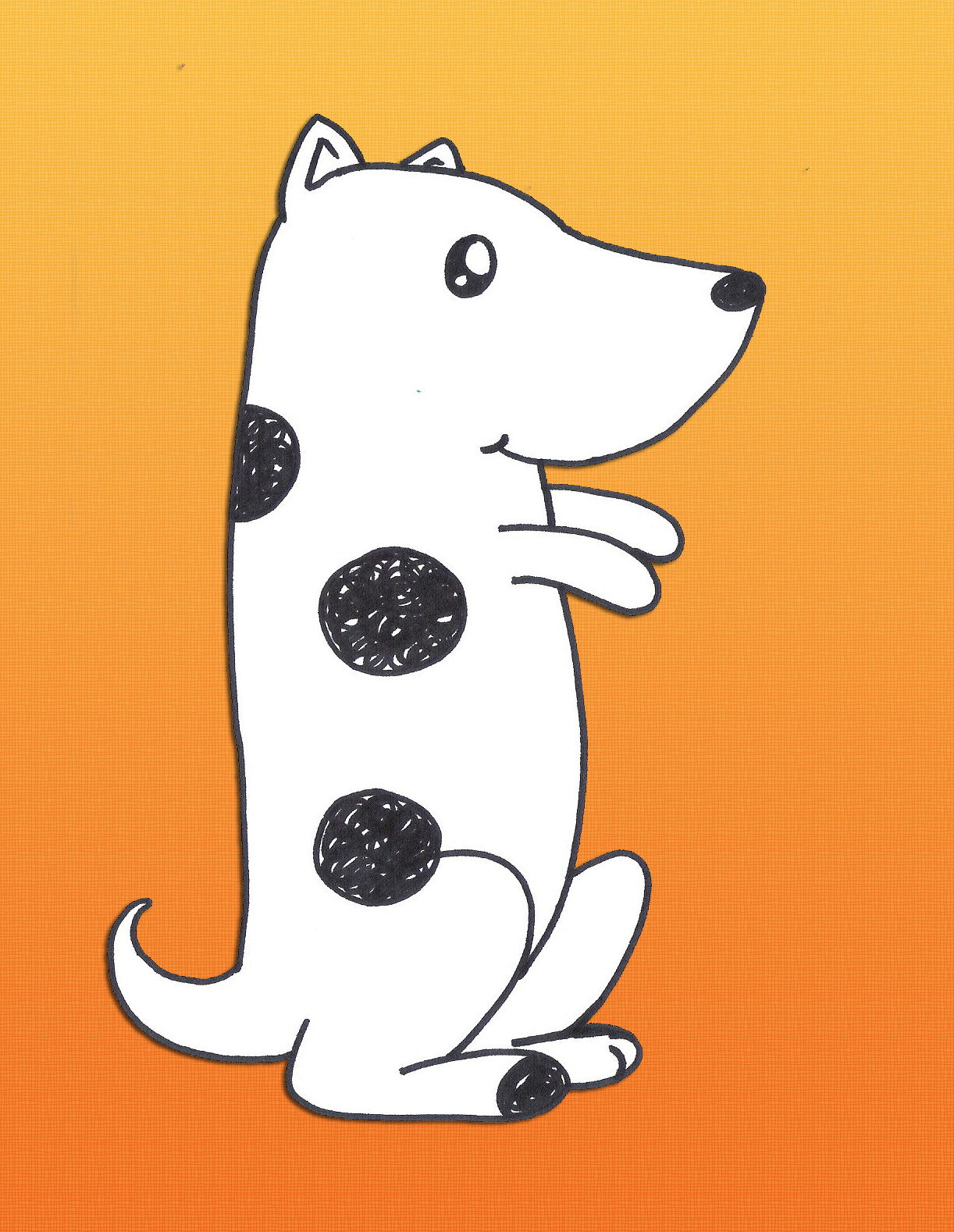 1222x1578 The Guardian Project Day Drawing Harry The Dirty Dog - Dirty Dog Drawing