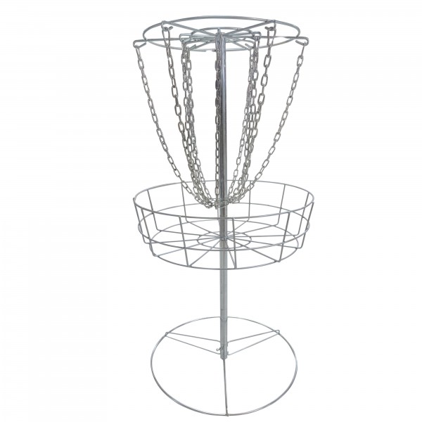 600x600 titan disc golf basket double chains portable practice target - Disc Golf Basket Drawing