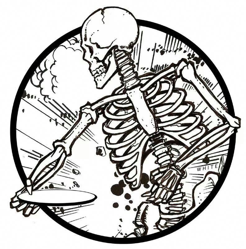 792x802 disc golf art - Disc Golf Drawing