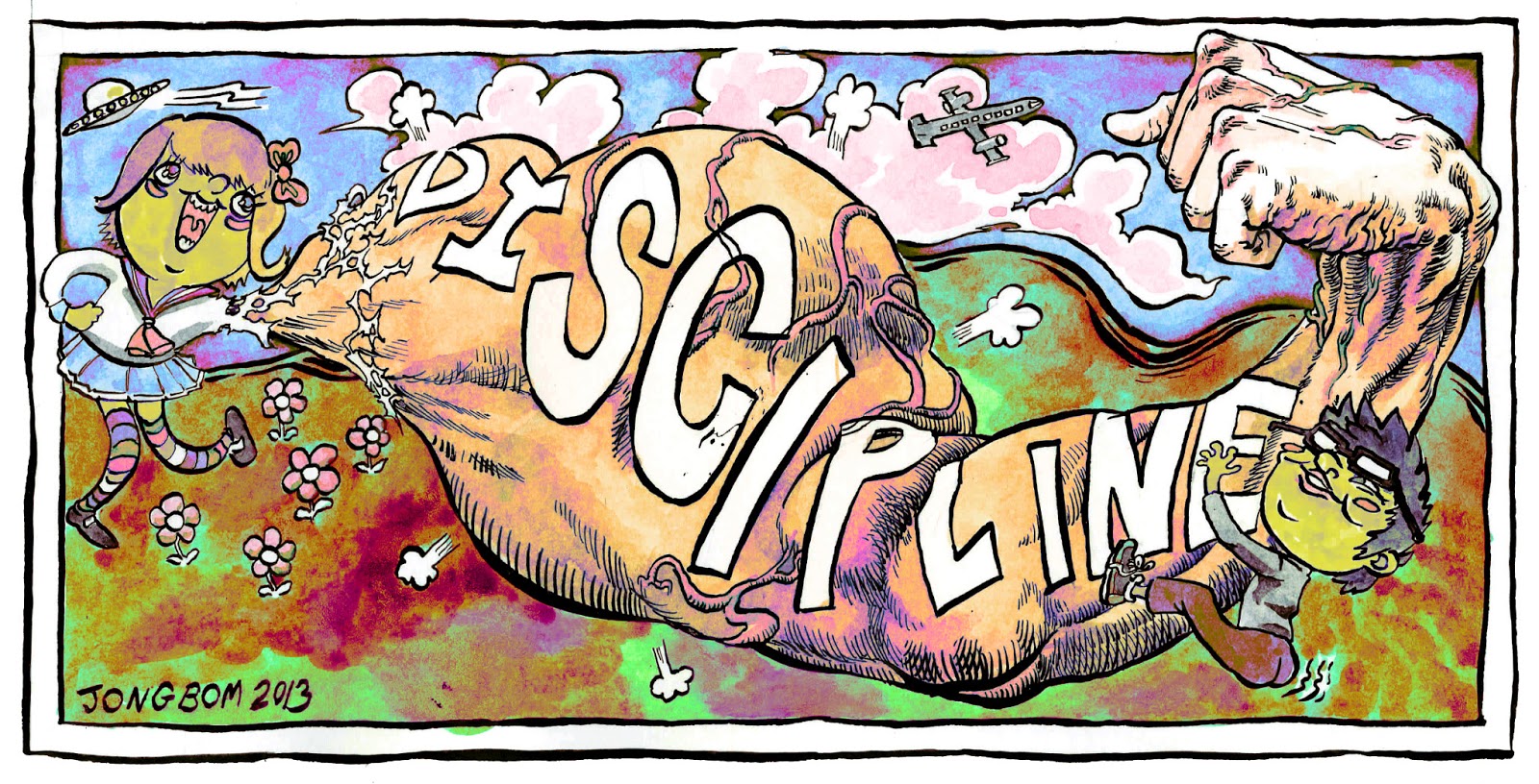 1600x816 jong bombs d i s c i p l i n e - Discipline Drawing