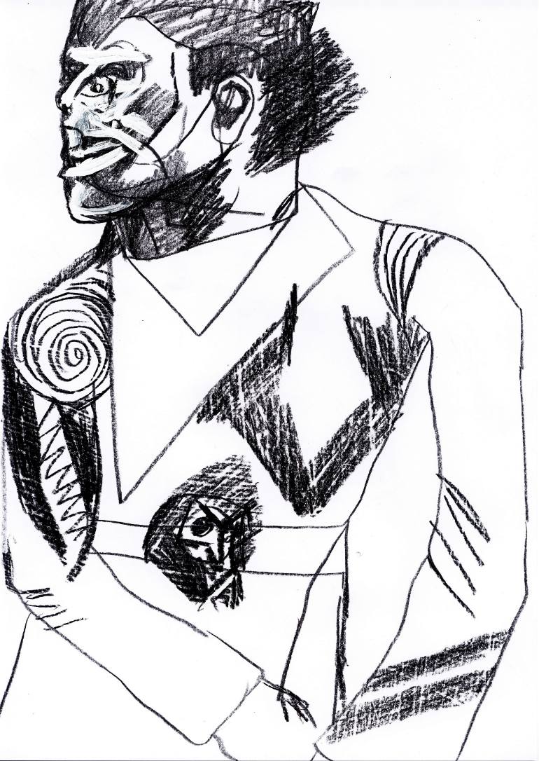 770x1086 sergent de discipline drawing - Discipline Drawing