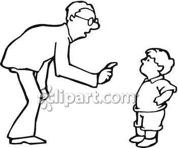 350x291 collection of free disciplining clipart black and white download - Discipline Drawing