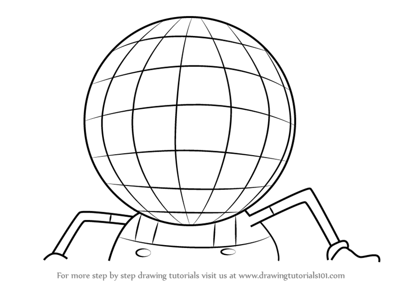 800x565 learn how to draw disco ball head from uncle grandpa - Disco Ball Drawing