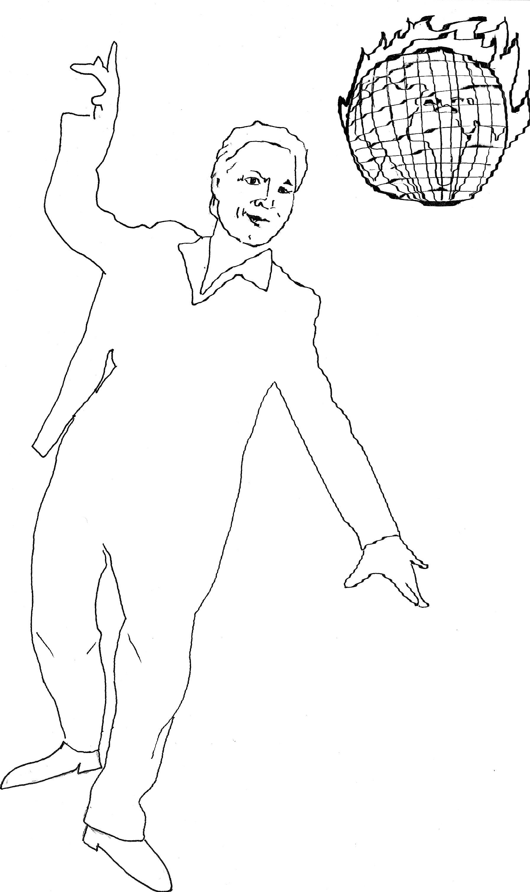 1792x3016 disco ball drawing - Disco Ball Drawing