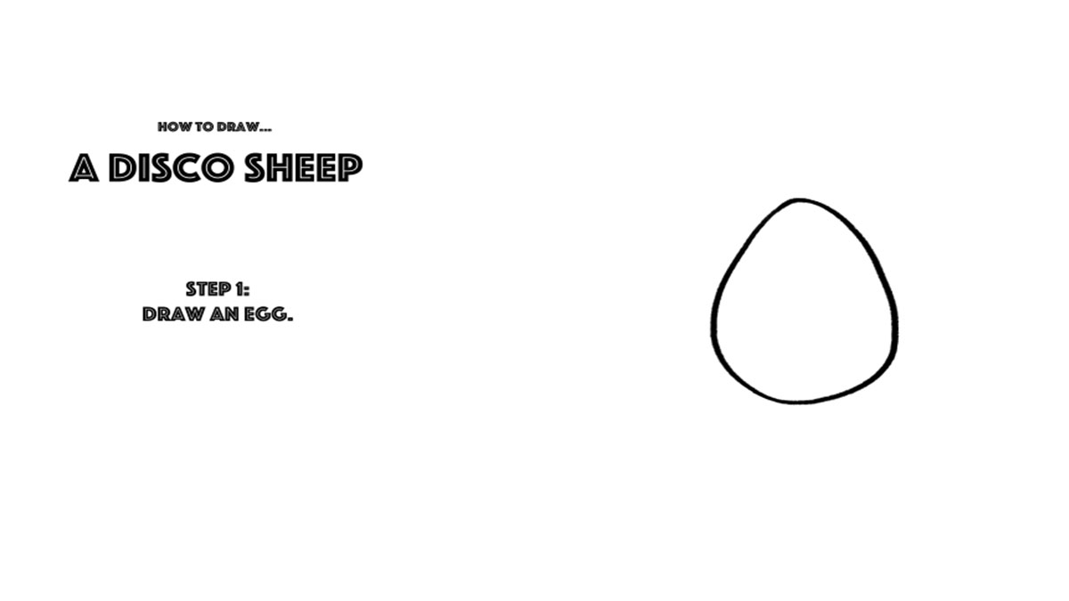 1200x675 how to draw a disco sheep your in depth guide booktrust - Disco Drawing