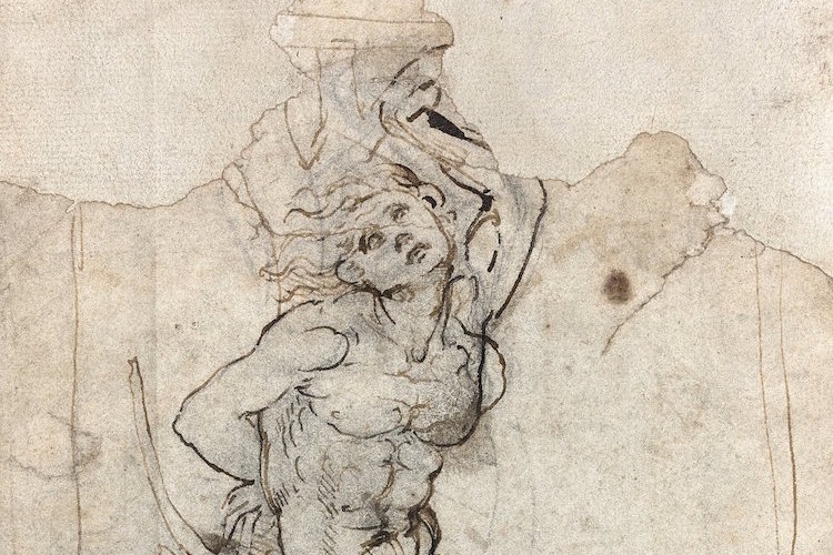 750x500 new leonardo da vinci drawing discovered - Discovery Drawing