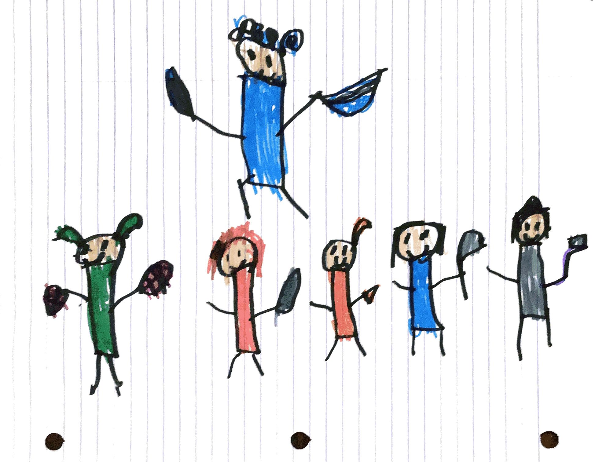 1960x1513 drawing my year old made after watching me play ys viii - Discussion Drawing