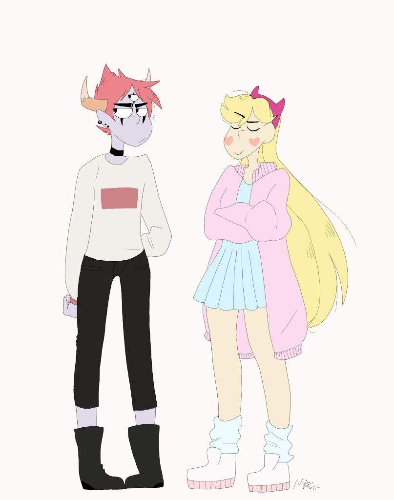 807x1024 tom and star drawing + little shipping discussion - Discussion Drawing
