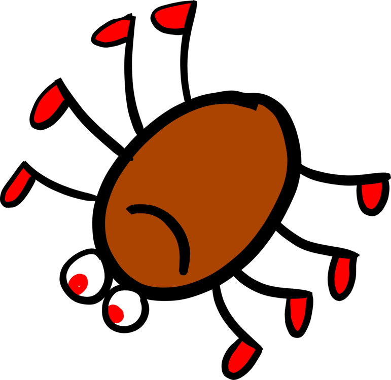 771x750 tick spider parasitism lyme disease drawing cc0 - Disease Drawing