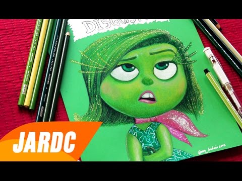 480x360 drawing disgust inside out - Disgust Inside Out Drawing