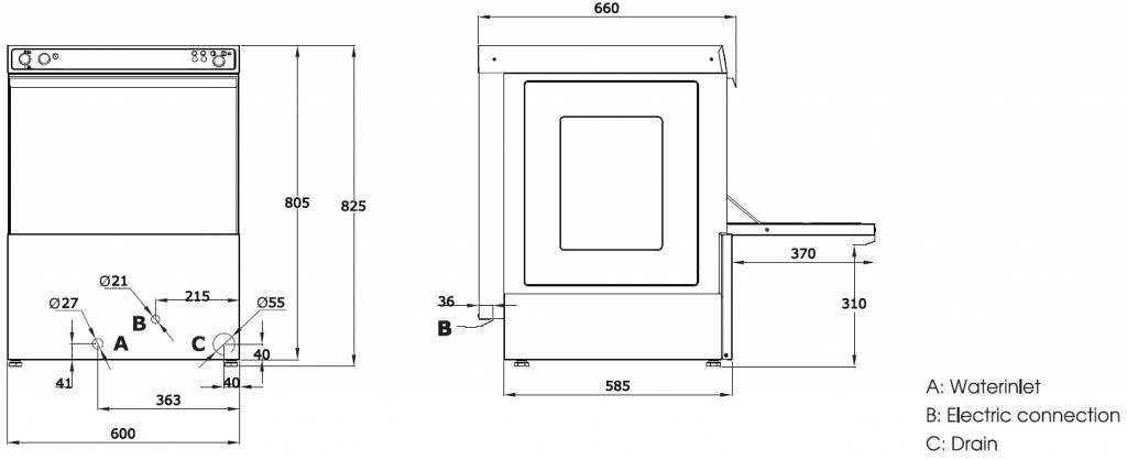 1024x418 Maxima Dishwasher Vn - Dishwasher Drawing