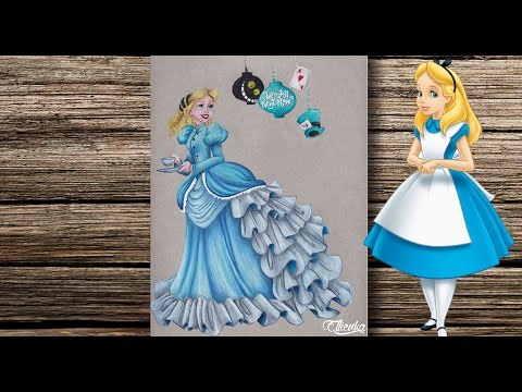 480x360 Alice In Wonderland, Disney - Disney Alice In Wonderland Drawings
