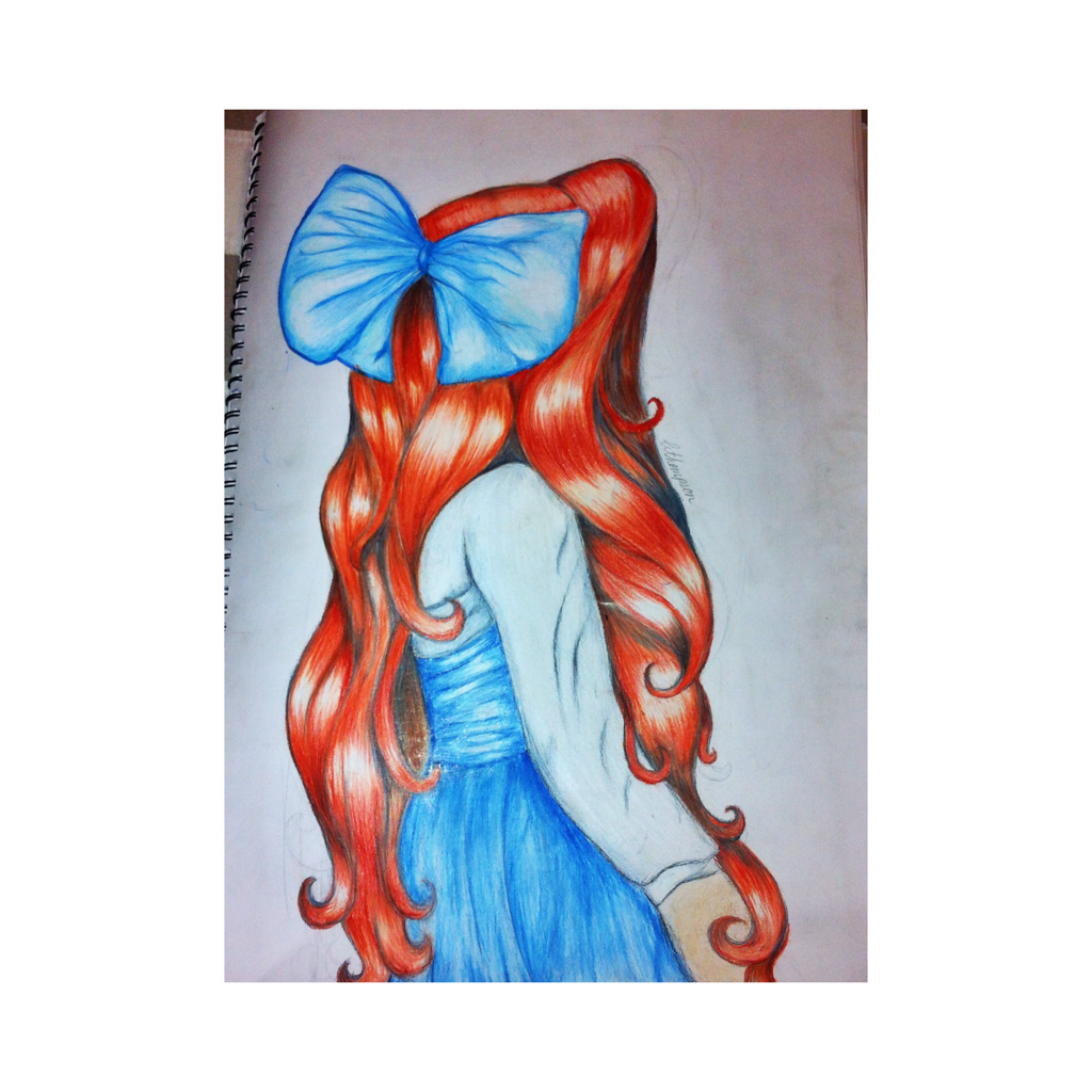 1024x1024 Drawing - Disney Ariel Drawing