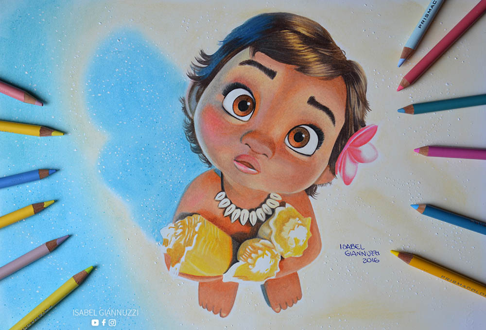 1000x679 Drawing Moana Disney - Disney Art Drawings