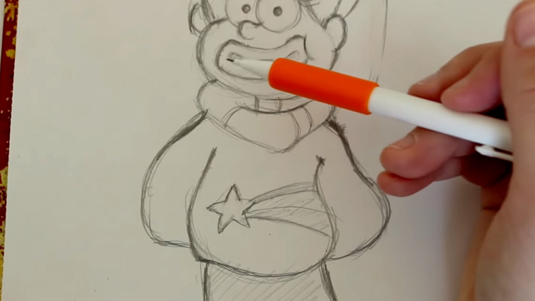 750x422 Ideas For Disney Characters To Draw With Step - Disney Art Drawings