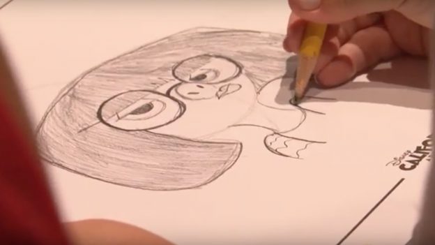 624x351 Learning To Draw Edna Mode - Disney Art Drawings