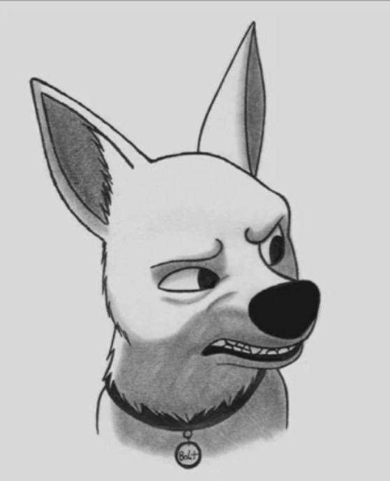 559x690 disney's bolt images some of my bolt drawings wallpaper - Disney Bolt Drawing